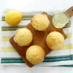 Limoncello Muffins, American recipe with Italian flavor